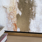 Rusty Lines Gold/Blue Canvas by Crestview at Eve Furniture