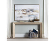 Rusty Lines Gold/Blue Canvas by Crestview at Eve Furniture