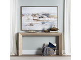 Rusty Lines Gold/Blue Canvas by Crestview at Eve Furniture