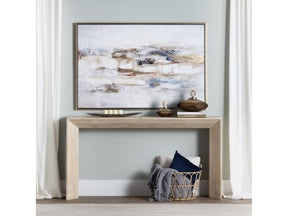 Rusty Lines Gold/Blue Canvas by Crestview at Eve Furniture