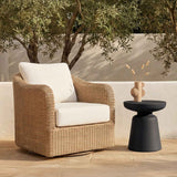 Ruth Black Outdoor Side Table by Moe's Home at Eve Furniture
