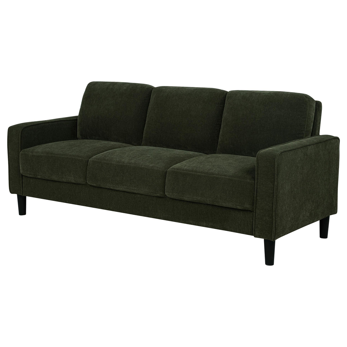 Ruth Matcha Green 77-inch Fabric Upholstered Track Arm Sofa by Coaster at Eve Furniture
