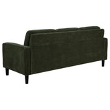 Ruth Matcha Green 77-inch Fabric Upholstered Track Arm Sofa by Coaster at Eve Furniture