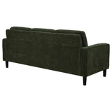 Ruth Matcha Green 77-inch Fabric Upholstered Track Arm Sofa by Coaster at Eve Furniture