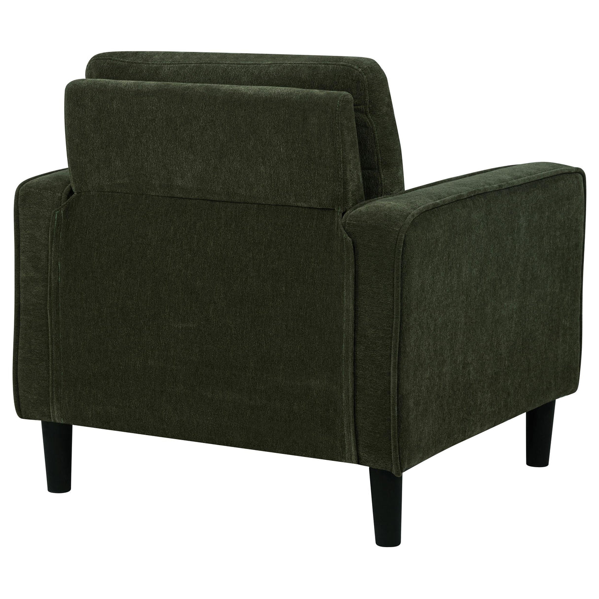 Ruth Matcha Green Fabric Upholstered Track Arm Accent Chair by Coaster at Eve Furniture