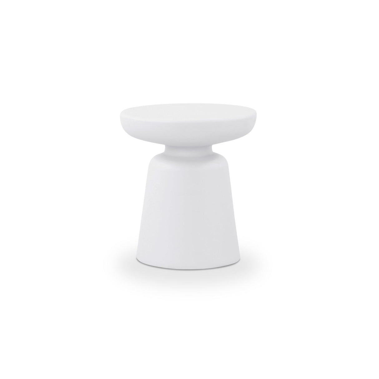 Ruth White Outdoor Side Table by Moe's Home at Eve Furniture