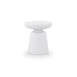 Ruth White Outdoor Side Table by Moe's Home at Eve Furniture