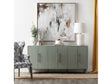 Rutherford Green/Mauve Canvas by Crestview at Eve Furniture