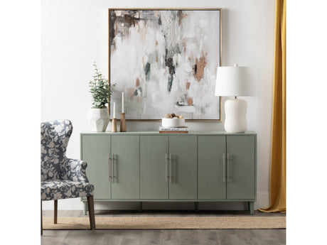 Rutherford Green/Mauve Canvas by Crestview at Eve Furniture