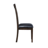 Rutland Espresso Dining Side Chair, Set of 2 by Homelegance at Eve Furniture