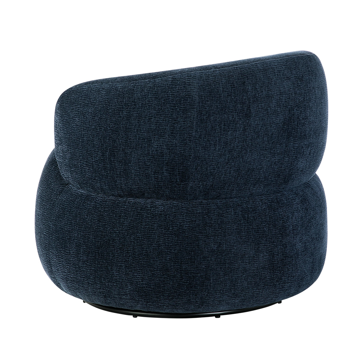 Ruvo Blue Swivel Accent Chair by Homelegance at Eve Furniture