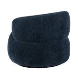Ruvo Blue Swivel Accent Chair by Homelegance at Eve Furniture