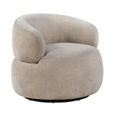 Ruvo Light Brown Swivel Accent Chair by Homelegance at Eve Furniture