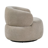 Ruvo Light Brown Swivel Accent Chair by Homelegance at Eve Furniture