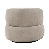 Ruvo Light Brown Swivel Accent Chair by Homelegance at Eve Furniture