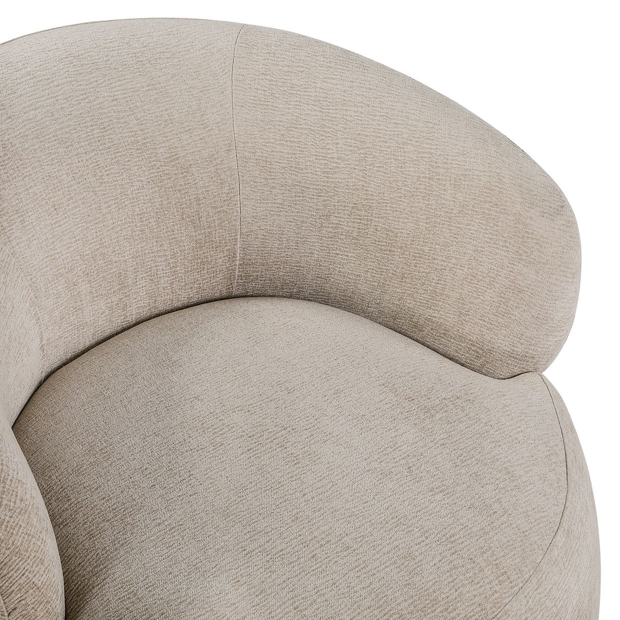 Ruvo Light Brown Swivel Accent Chair by Homelegance at Eve Furniture