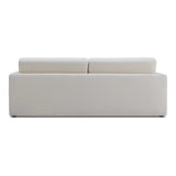 Ryan 91" Cream Upcycled Performance Linen Sofa Bed by TOV Furniture at Eve Furniture