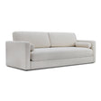 Ryan 91" Cream Upcycled Performance Linen Sofa Bed by TOV Furniture at Eve Furniture