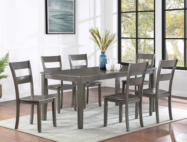 Ryan Gray Dining Chair, Set of 2 by Crown Mark at Eve Furniture
