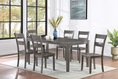 Ryan Gray Dining Set by Crown Mark at Eve Furniture