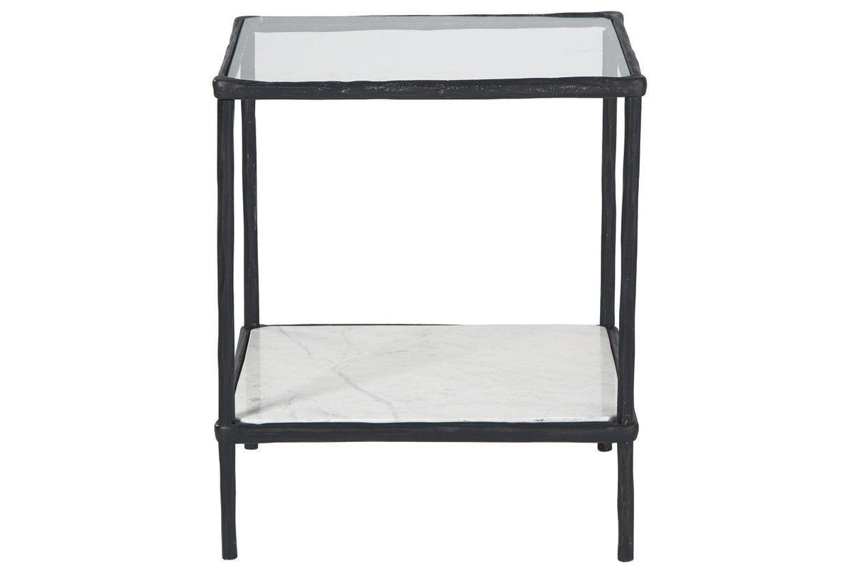 Ryandale Antique Black Accent Table by Ashley at Eve Furniture