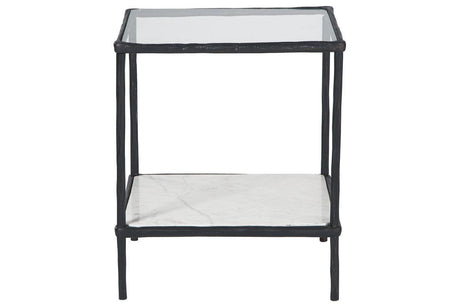 Ryandale Antique Black Accent Table by Ashley at Eve Furniture