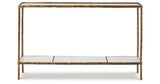 Ryandale Antique Brass Finish Console Sofa Table by Ashley at Eve Furniture