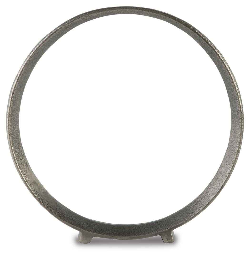 Ryandale Antique Pewter Finish Sculpture by Ashley at Eve Furniture