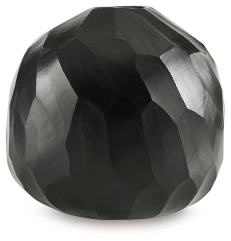 Ryanford Black Vase by Ashley at Eve Furniture