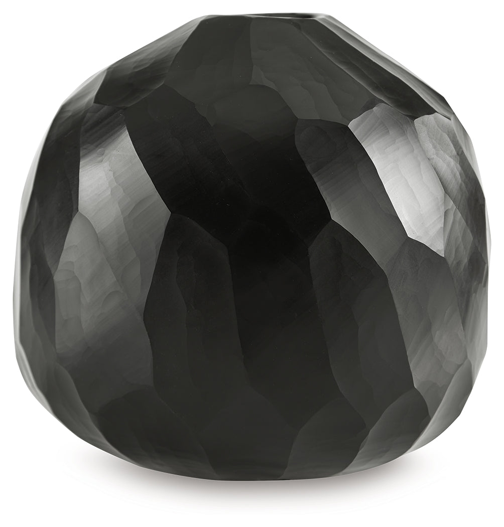Ryanford Black Vase by ASHLEY FURNITURE at Eve Furniture
