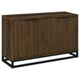 Ryatt Dark Pine 4-Door Engineered Wood Accent Cabinet by Coaster at Eve Furniture