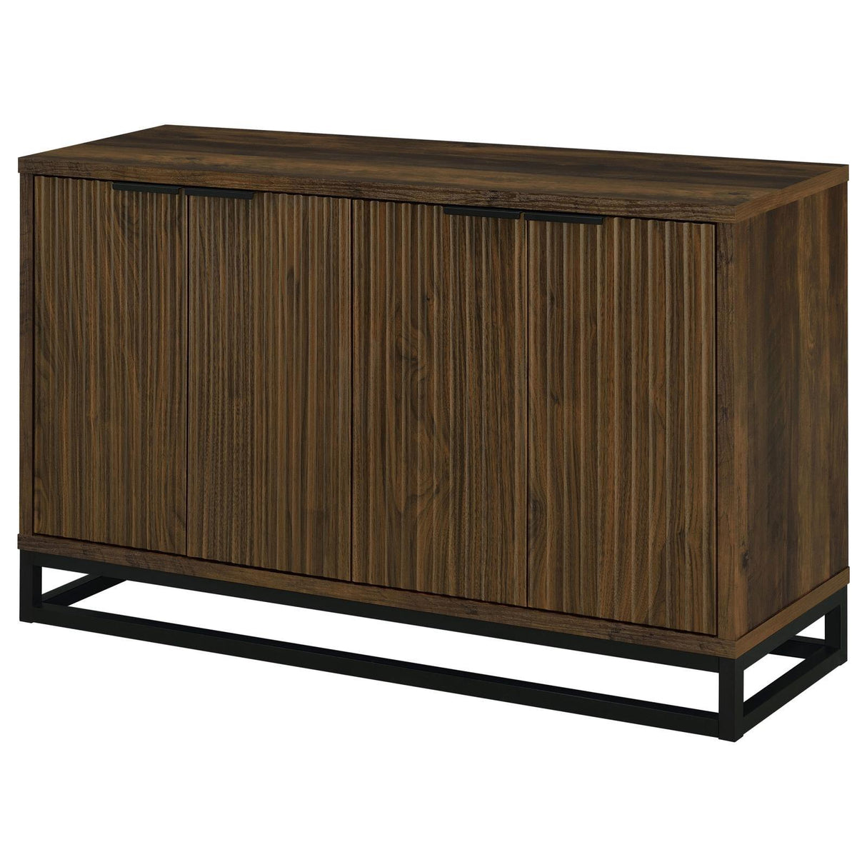 Ryatt Dark Pine 4-Door Engineered Wood Accent Cabinet by Coaster at Eve Furniture
