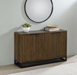 Ryatt Dark Pine 4-Door Engineered Wood Accent Cabinet by Coaster at Eve Furniture