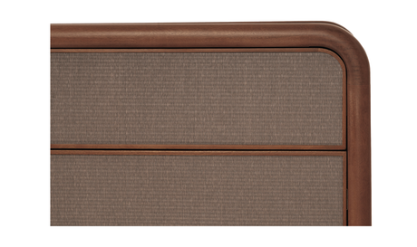 Rye 6 Drawer Dresser Warm Brown by Moe's Home at Eve Furniture