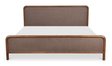 Rye Queen Bed Warm Brown by Moe's Home at Eve Furniture