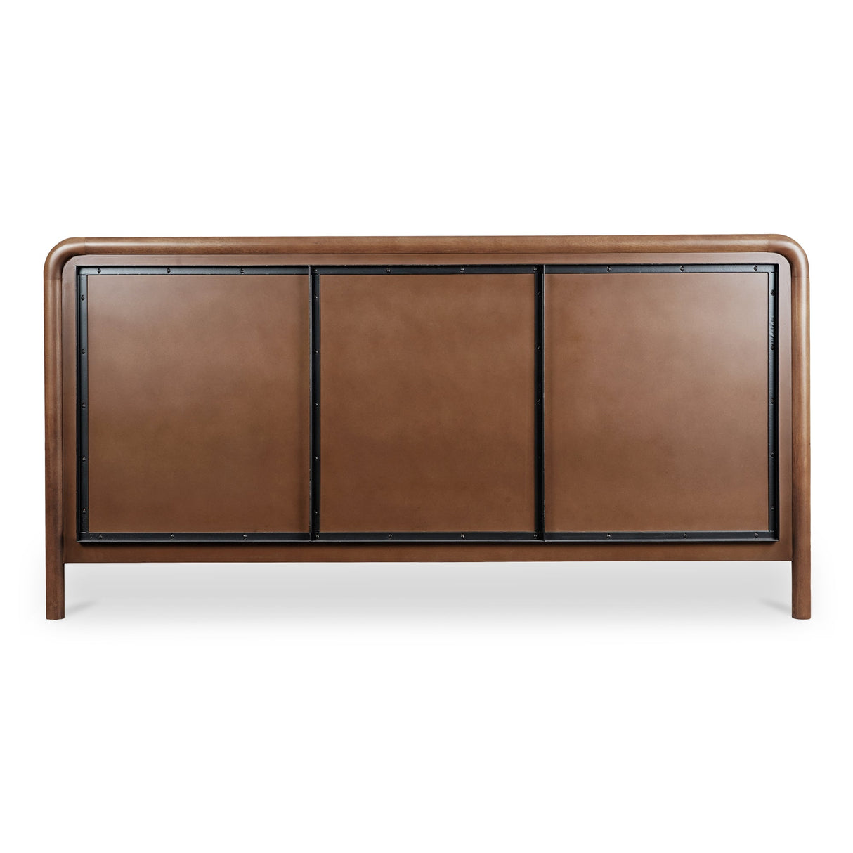 Rye Warm Brown King Bed by Moe's Home at Eve Furniture