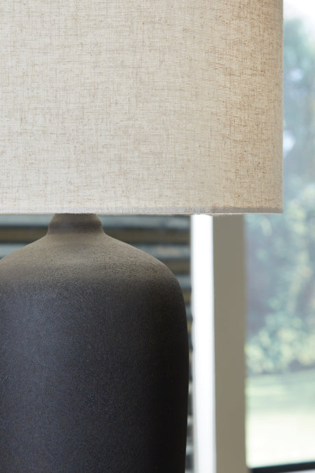 Ryenburg Black Table Lamp by Ashley at Eve Furniture