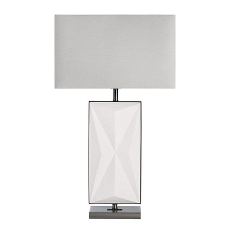 Rylan White Table Lamp (Set of 2) by Crestview at Eve Furniture