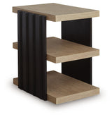 Rylandyn Black/Light Brown End Table by Ashley at Eve Furniture