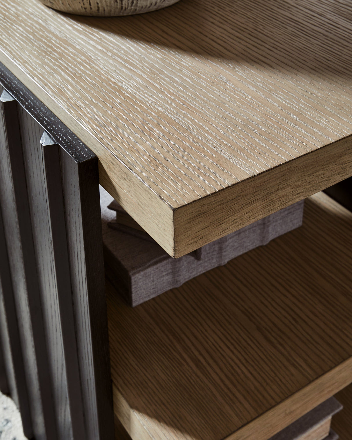 Rylandyn Black/Light Brown End Table by Ashley at Eve Furniture