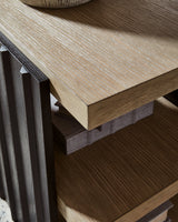 Rylandyn Black/Light Brown End Table by Ashley at Eve Furniture