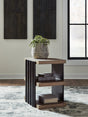 Rylandyn Black/Light Brown End Table by Ashley at Eve Furniture