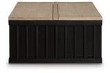 Rylandyn Black/Light Brown Lift-Top Coffee Table by Ashley at Eve Furniture