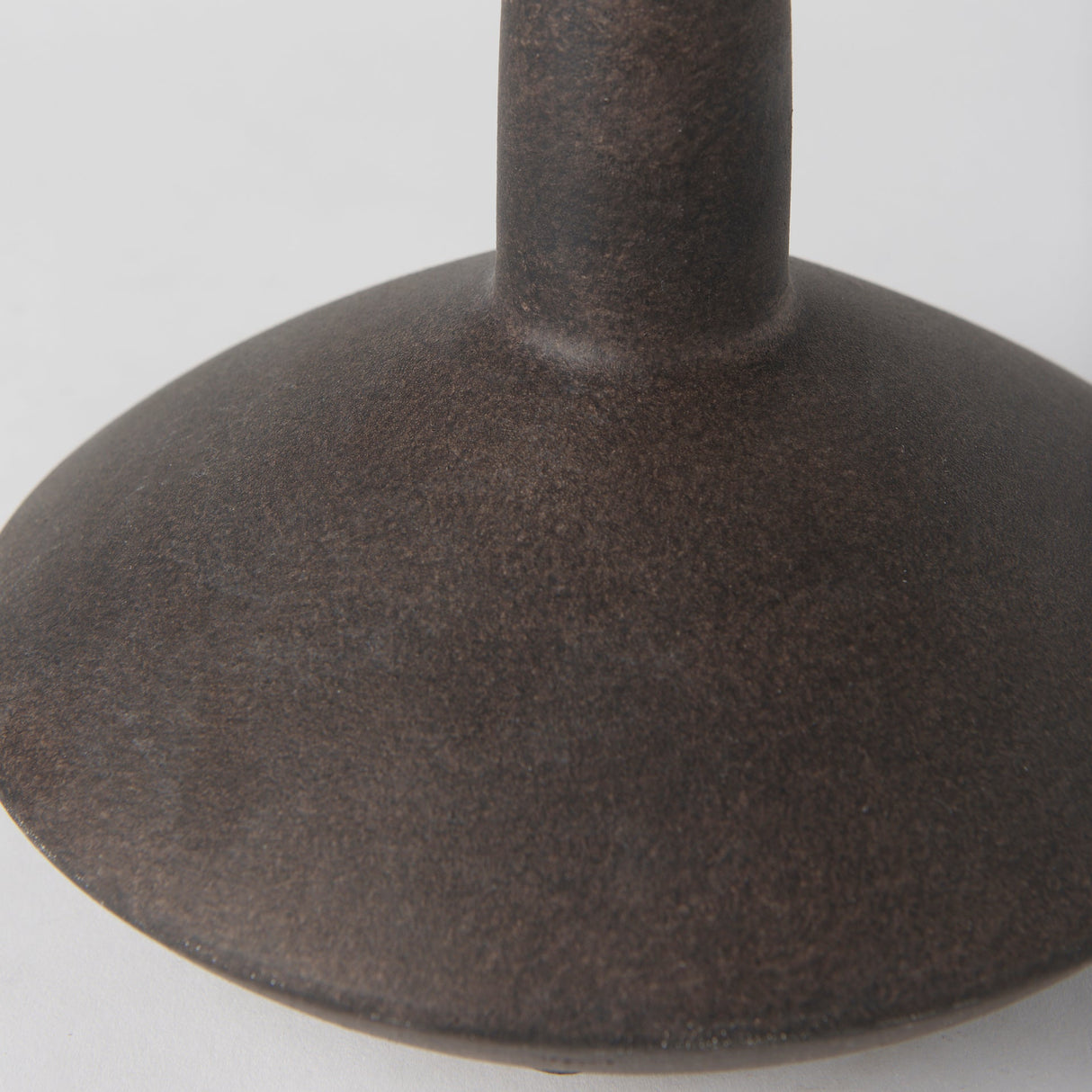 Rylee Dark Brown Ceramic Vase by Mercana at Eve Furniture