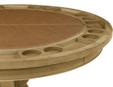 Rylie 6-Piece Game Dining Set, Natural Finish by Steve Silver at Eve Furniture
