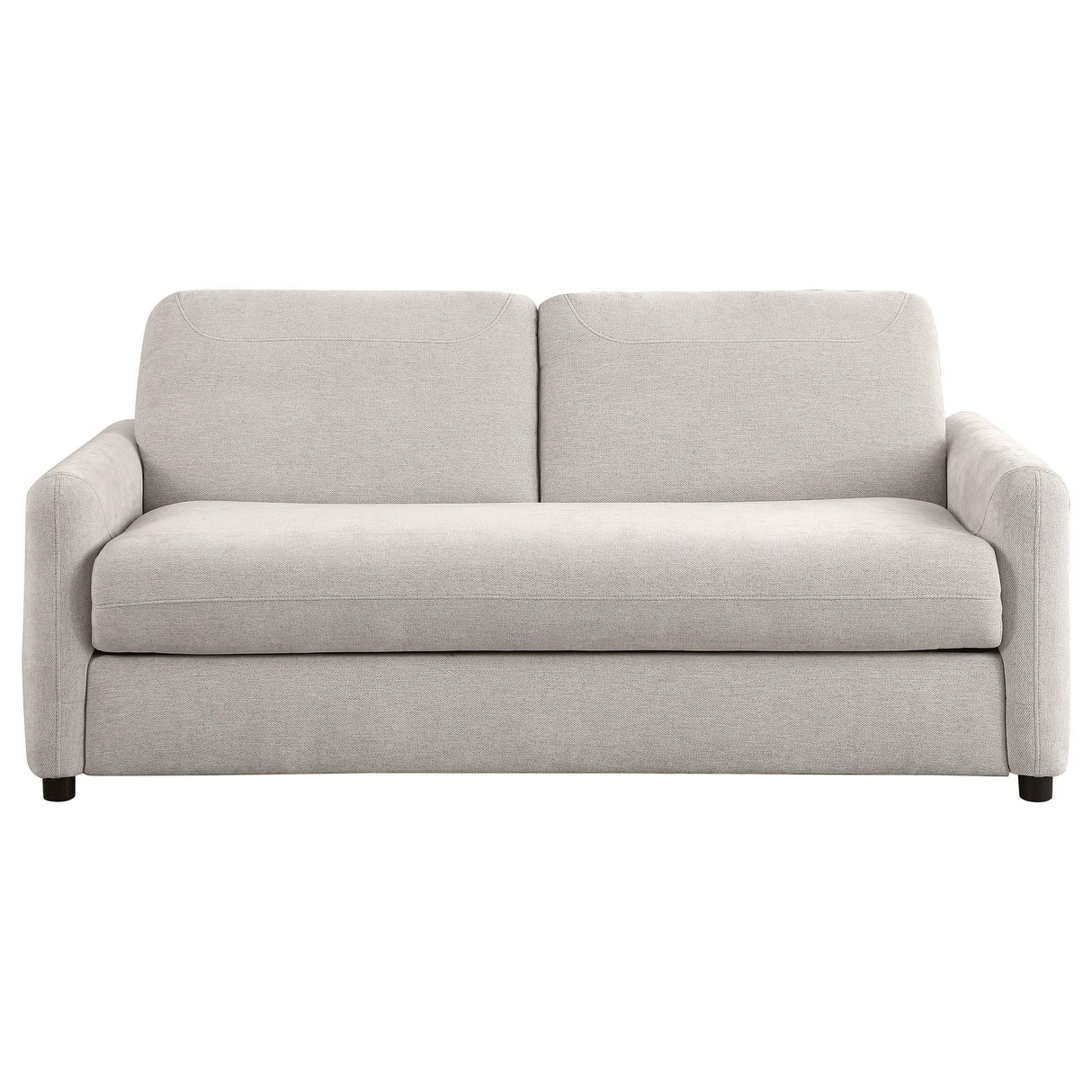 Rylie Upholstered Sofa Sleeper with Queen Mattress Beige by Coaster at Eve Furniture