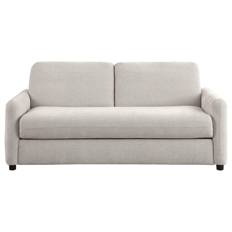 Rylie Upholstered Sofa Sleeper with Queen Mattress Beige by Coaster at Eve Furniture