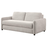 Rylie Upholstered Sofa Sleeper with Queen Mattress Beige by Coaster at Eve Furniture
