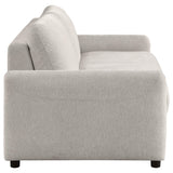 Rylie Upholstered Sofa Sleeper with Queen Mattress Beige by Coaster at Eve Furniture