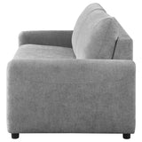 Rylie Upholstered Sofa Sleeper with Queen Mattress Grey by Coaster at Eve Furniture